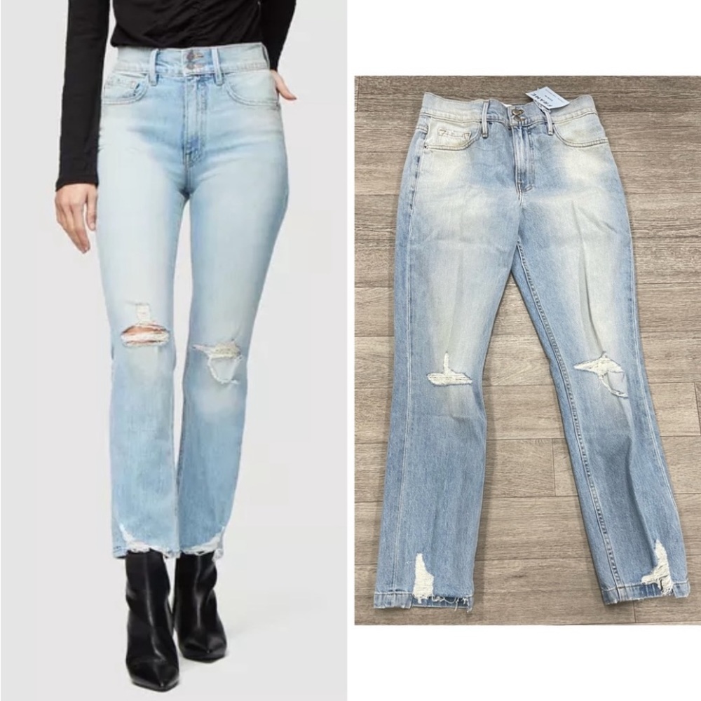 Frame Denim Le Sylvie slender Straight Heritage Jeans